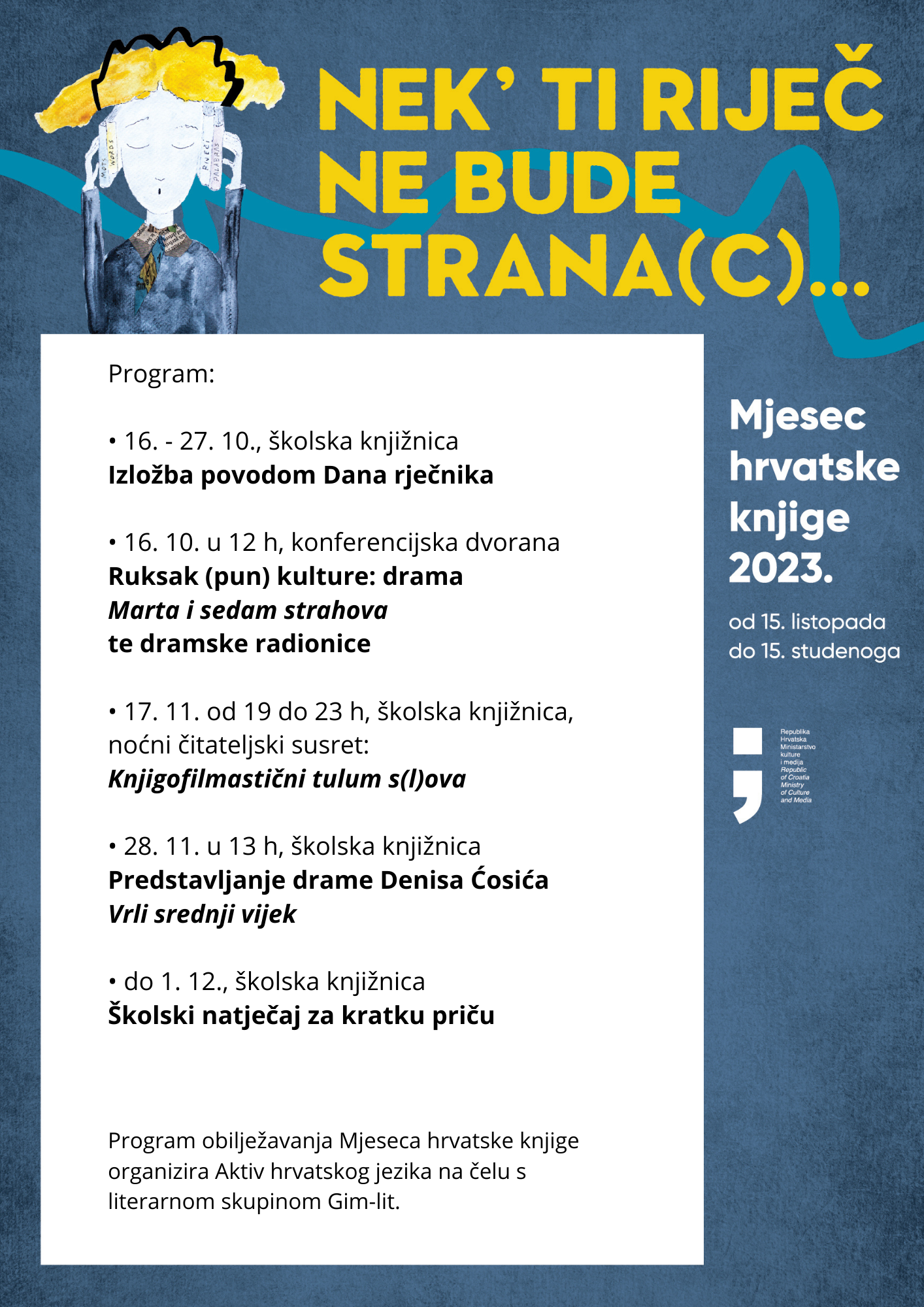 Program Mjeseca hrvatske knjige