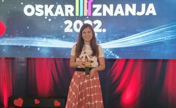Lana Radošić, državna prvakinja iz hrvatskoga jezika